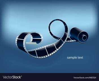 Film strip vector image Film strip vector image