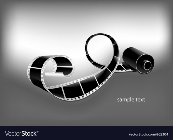 Film strip vector image Film strip vector image