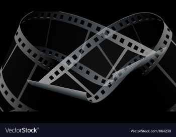 Film strip vector image Film strip vector image
