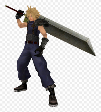 Final Fantasy 7 Ultima Materia - Cloud Super Smash Bros