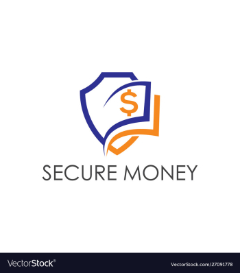 Financial accounting logo financial advisers logo vector image Financial accounting logo financial advisers logo vector image