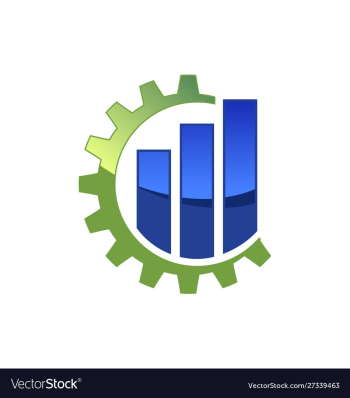 Financial accounting logo financial advisers logo vector image Financial accounting logo financial advisers logo vector image