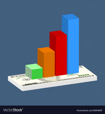 Financial vector image Financial vector image