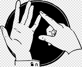 Finger-counting Little finger Hand CC0 - Art,Monochrome ...
