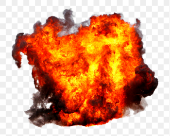 Fire explosion png sticker, transparent | Free PNG - rawpixel