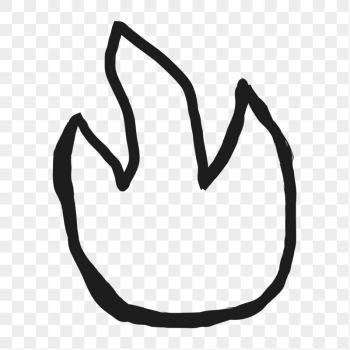 Fire flame png sticker, cute | Free PNG Illustration - rawpixel