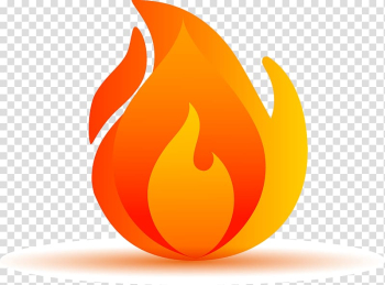 Fire illustration, Fire Icon, Cartoon flame elements transparent background PNG clipart