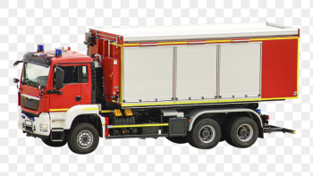 Fire truck png sticker, rescue | Free PNG - rawpixel