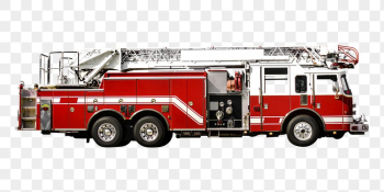 Fire truck png sticker, vehicle | Free PNG - rawpixel