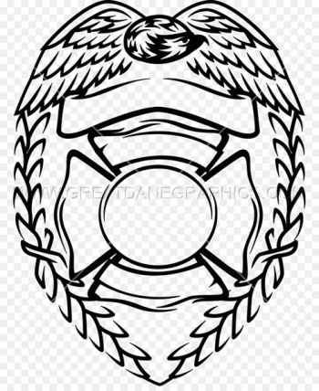 Firefighter Fire department Badge Clip art Police - firefighter 