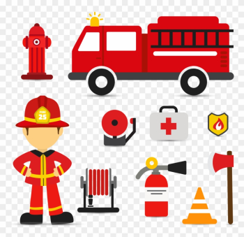 Firefighter Fire Engine Euclidean Vector - Fire Truck Svg Firefighter Fire Engine Euclidean Vector - Fire Truck Svg