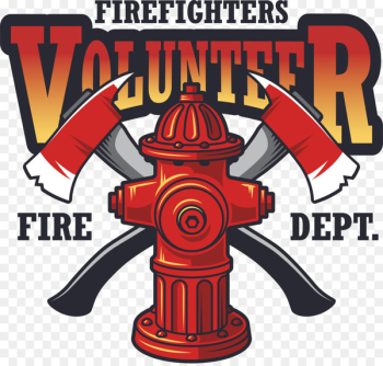 Firefighter Logo Fire hydrant Fire department - Vector fire hydrant 