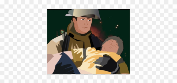 Firefighter Saving People - Firefighter Saving Person Clipart Firefighter Saving People - Firefighter Saving Person Clipart