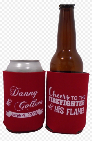 Firefighter Wedding Koozies Fireman Coozies Party Favors - Koozie Firefighter Wedding Koozies Fireman Coozies Party Favors - Koozie