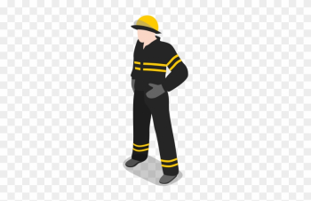 Fireman, People, Avatar Icon - Firefighter