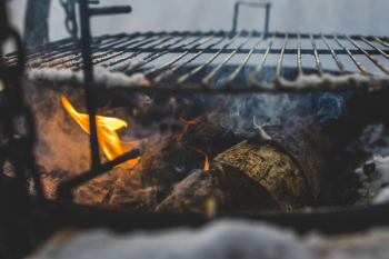 Firewood Below Grill Firewood Below Grill