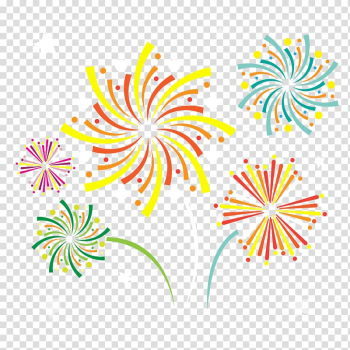 Fireworks Abstraction, Abstract fireworks transparent background PNG clipart