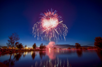 Fireworks At Night Fireworks At Night