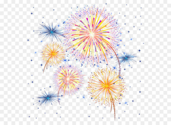 Fireworks Clip art - Firework Show PNG Clipart Image 