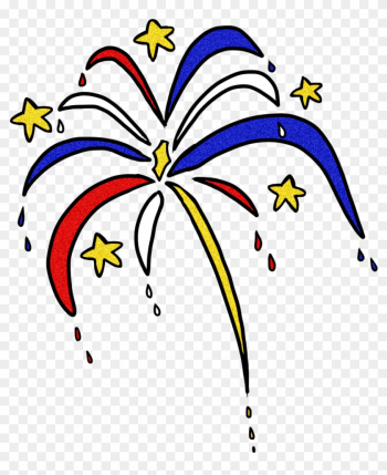 Fireworks Clipart Transparent Free Images - Transparent Clipart Of Firework