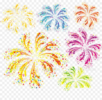 Fireworks New Years Eve Illustration - Fireworks Fireworks New Years Eve Illustration - Fireworks