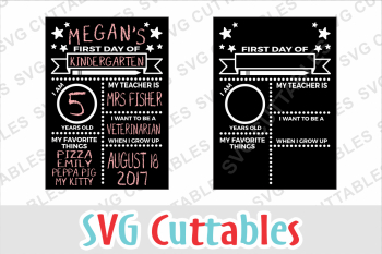 First Day of School, Last Day of School, svg Bundle First Day of School, Last Day of School, svg Bundle