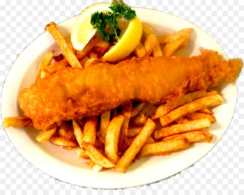 Fish and chips Queen's Fish & Chips French fries British Cuisine Take-out - fish dinner 