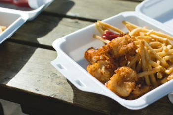 Fish and chips takeaway in Húsavík Fish and chips takeaway in Húsavík