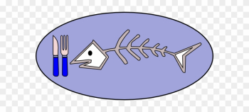 Fish Bones Food Clip Art - Sea Food Clip Art