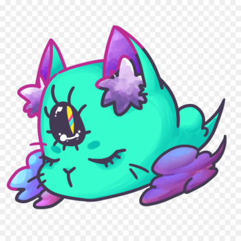 Fish Illustration Clip art Purple Legendary creature - bagel poster 