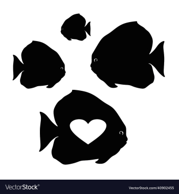 fish silhouettes fish silhouettes