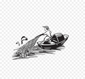 Fishing net Poster Fisherman - Stick figure fishing Fishing net Poster Fisherman - Stick figure fishing