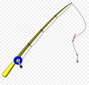 Fishing Rods Fish hook Fishing Reels Clip art - Fishing Pole Cliparts 