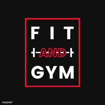 Fit and gym logo vector | Free stock vector - 533124 Fit and gym logo vector | Free stock vector - 533124