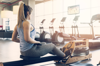 Fitness girl making exercise Fitness girl making exercise