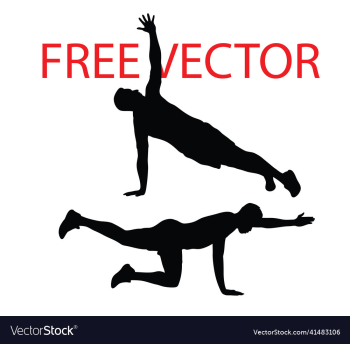 fitness silhouettes fitness silhouettes