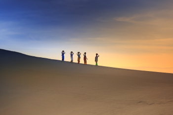 Five People on Desert Five People on Desert