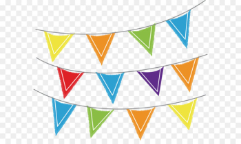 Flag Download Clip art - Colorful triangle party flag Flag Download Clip art - Colorful triangle party flag