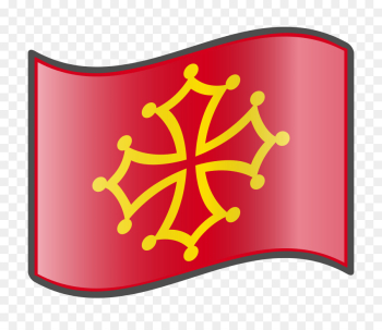 Flag, Occitan Cross, Occitan Language, Symbol PNG Flag, Occitan Cross, Occitan Language, Symbol PNG