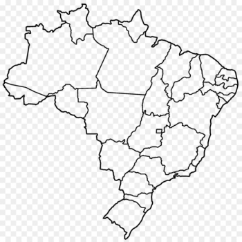 Flag of Brazil Blank map Vector Map - brazil 