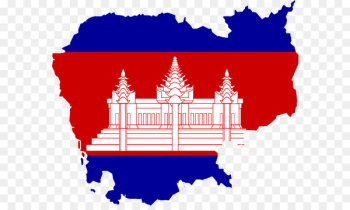 Flag of Cambodia Map National flag - Cambodia 