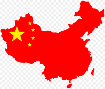 Flag of China Blank map - china flag Flag of China Blank map - china flag