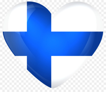 Flag of Finland Heart National flag - FINLAND Flag of Finland Heart National flag - FINLAND