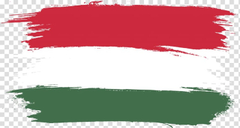 Flag of Hungary Flag of Italy, watercolor stroke transparent background PNG clipart Flag of Hungary Flag of Italy, watercolor stroke transparent background PNG clipart