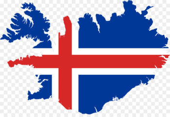 Flag of Iceland Map - Flag Flag of Iceland Map - Flag