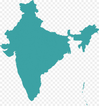 Flag of India Vector Map - india map Flag of India Vector Map - india map
