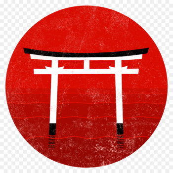 Flag of Japan Torii T-shirt Art - japan Flag of Japan Torii T-shirt Art - japan