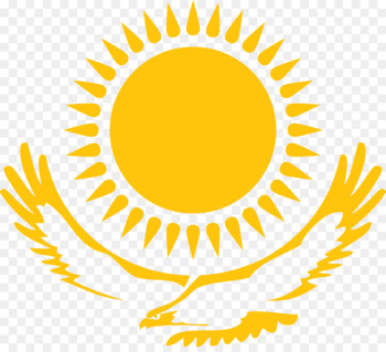 Flag of Kazakhstan Armed Forces of the Republic of Kazakhstan - burning letter a png 