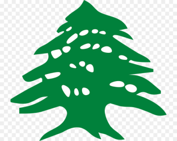 Flag of Lebanon Greater Lebanon Cedrus libani - fir tree 