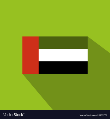 Flag of united arab emirates united arab emirates vector image Flag of united arab emirates united arab emirates vector image